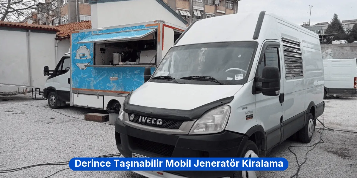Derince Taşınabilir Mobil Jeneratör Kiralama